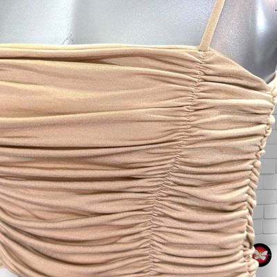 **HOY** Crop top  color Champagne Talla S