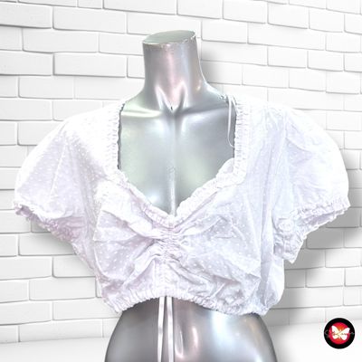 **HOY** Crop top KRÜGER color Blanco Talla 46
