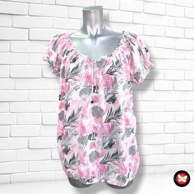 **HOY** Camiseta de manga corta escote barco LAURA TORELLI color Varios Talla L