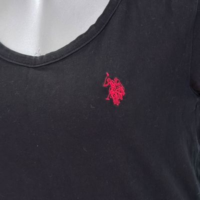 **HOY** Camiseta de manga corta U.S. POLO ASSN. color Negro Talla M