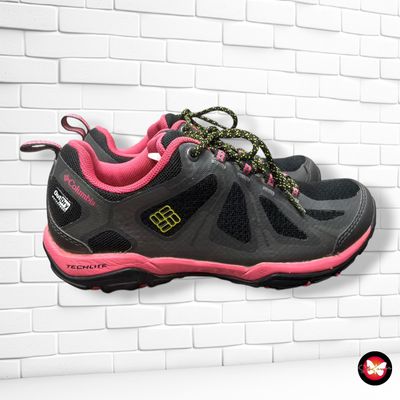 **HOY** Zapatillas senderismo PeakFreak XCRSN II OUTDRY COLUMBIA color Negro y fresa Talla Calzado 37,5