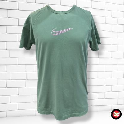 **HOY** Camiseta de manga corta NIKE color Verde Talla Hombre M