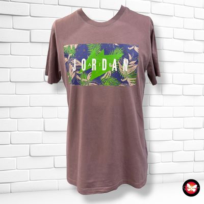**HOY** Camiseta de manga corta AIR JORDAN · NIKE color Marrón Talla Hombre M