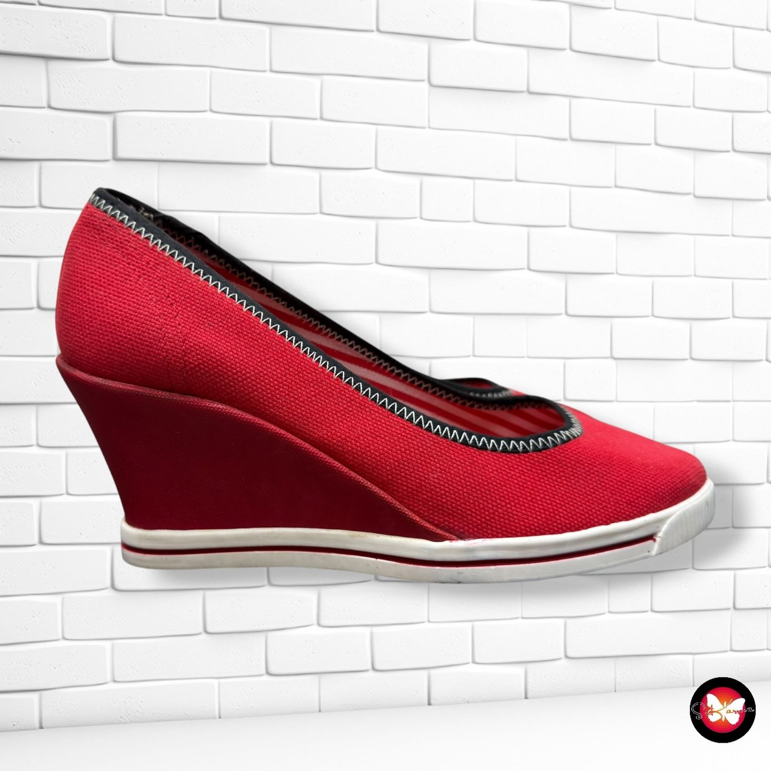 **HOY** Zapatos de cuña  color Rojo Talla Calzado 36