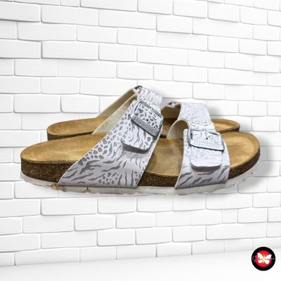 **HOY** Chanclas ROMIKA color Blanco y plateado Talla Calzado 37