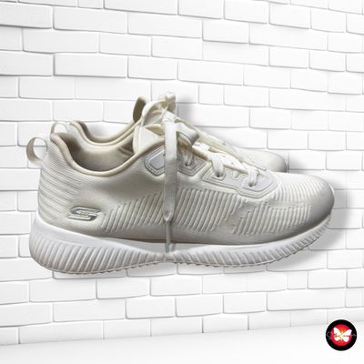**HOY** Zapatillas BOBS Sport Squad - Tough Talk SKECHERS color Blanco Talla Calzado 39