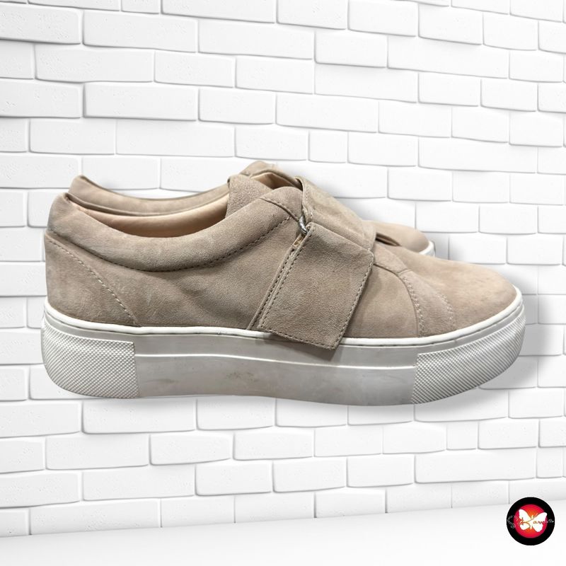 **HOY** Zapatillas tipo ante  color Beige Talla Calzado 37