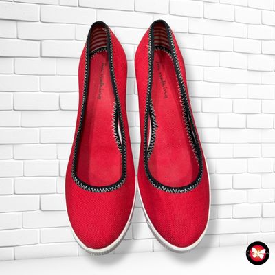 **HOY** Zapatos de cuña  color Rojo Talla Calzado 36