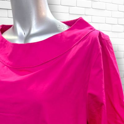 **HOY** Vestido suelto con bolsillos WENDY TRENDY color Magenta Talla ÚNICA