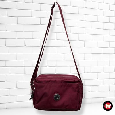 **HOY** Bolso bandolera KIPLING color Granate Talla PEQUEÑO
