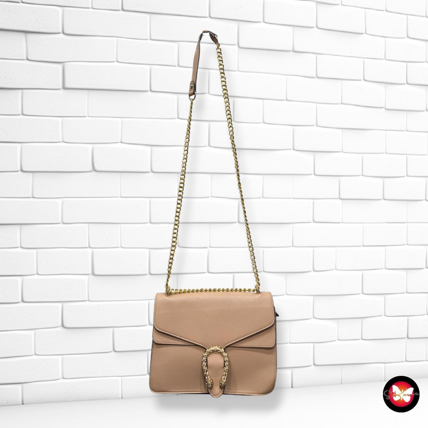 **HOY** Bolso bandolera  color Camel Talla PEQUEÑO