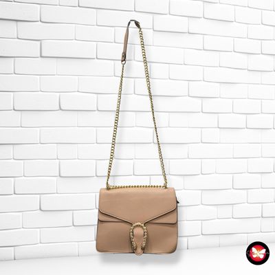 **HOY** Bolso bandolera  color Camel Talla PEQUEÑO