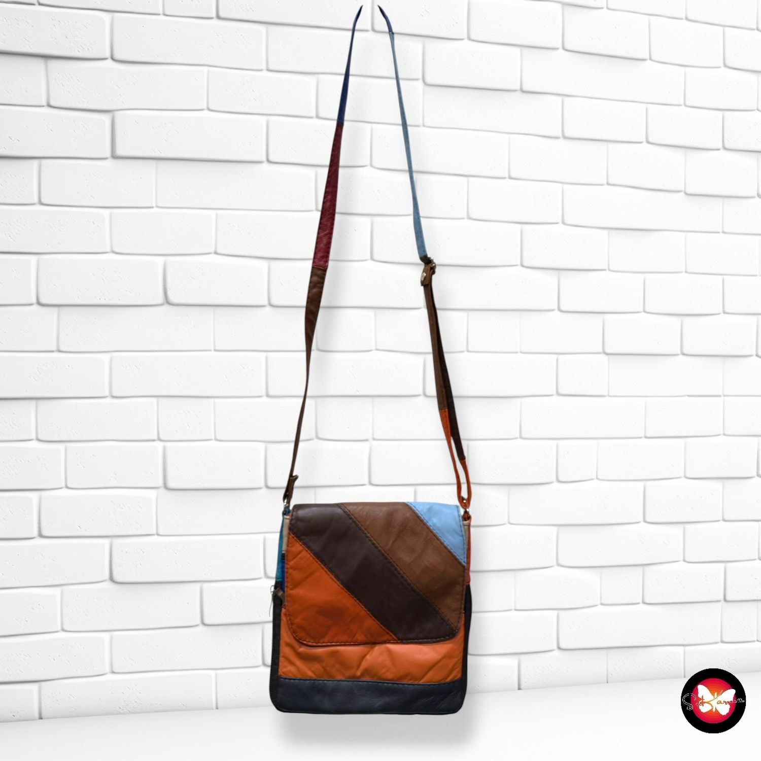 **HOY** Bolso bandolera de piel  color Varios Talla PEQUEÑO