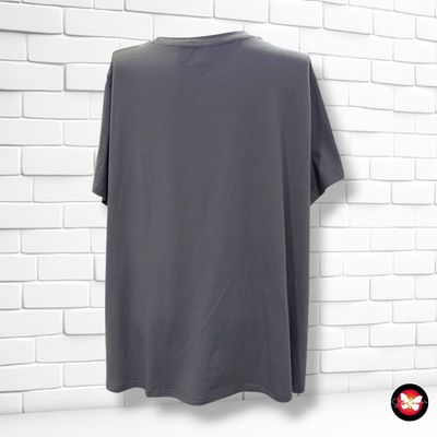 **HOY** Camiseta de manga corta SHEIN CURVE color Gris Talla 2XL