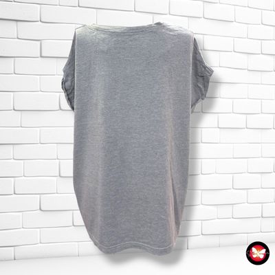 **HOY** Camiseta de manga corta con dibujitos RAINBOW color Gris Talla 48/50
