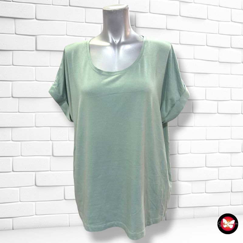 **HOY** Camiseta de manga corta básica ONLY color Verde salvia Talla L