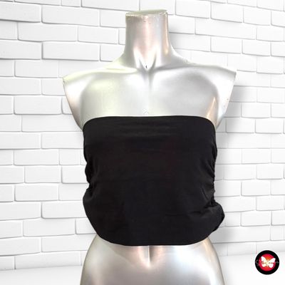 **HOY** Crop top bandeau C&amp;A color Negro Talla M