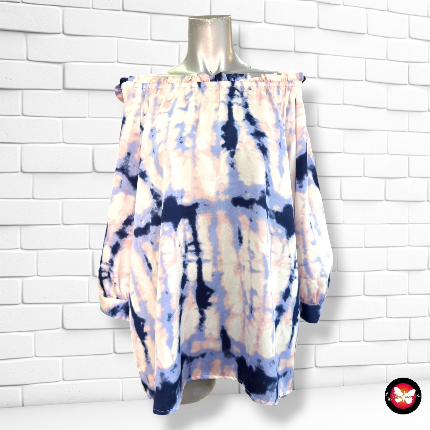 **HOY** Blusa escote barco  color Varios Talla 2XL