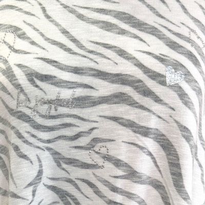 **HOY** Camiseta de punto  color Blanco y negro Talla 2XL