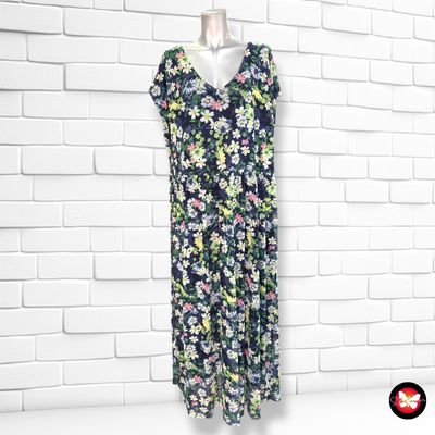 **HOY** Vestido largo de flores CECIL color Varios Talla XXL
