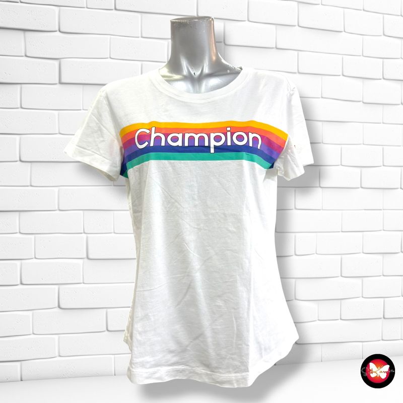 **HOY** Camiseta de manga corta CHAMPION color Blanco Talla XL (pequeña)