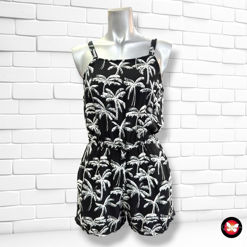 Mono corto H&amp;M color Negro y blanco Talla 12-13 años
