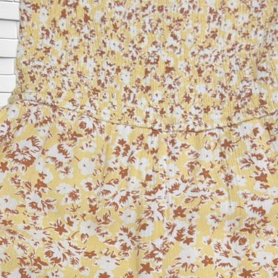 **HOY** Mono corto ABERCROMBIE &amp; FITCH color Amarillo Talla XXS