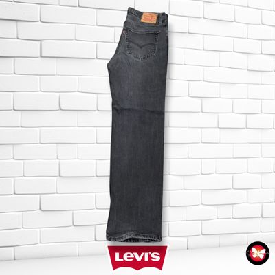 **HOY** Pantalón 541 LEVI’S color Negro vaquero Talla Hombre W36 L34