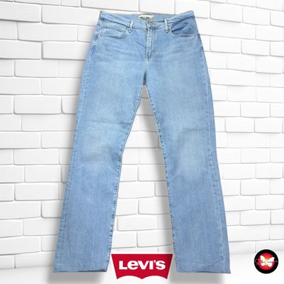 **HOY** Pantalón 724 HIGH RISE STRAIGHT LEVI’S color Azul vaquero Talla L (W32)