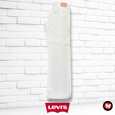 **HOY** Pantalón 501 LEVI’S color Hueso Talla Hombre W34 L36