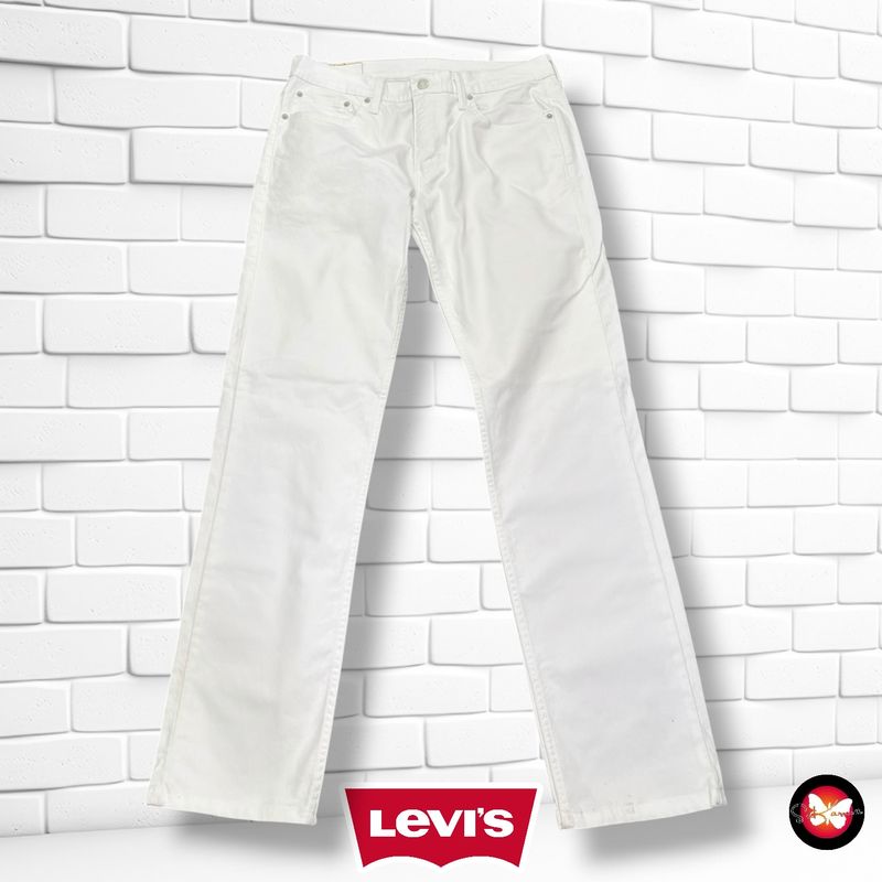 Pantalón 511 LEVI’S color Blanco Talla Hombre W33 L34