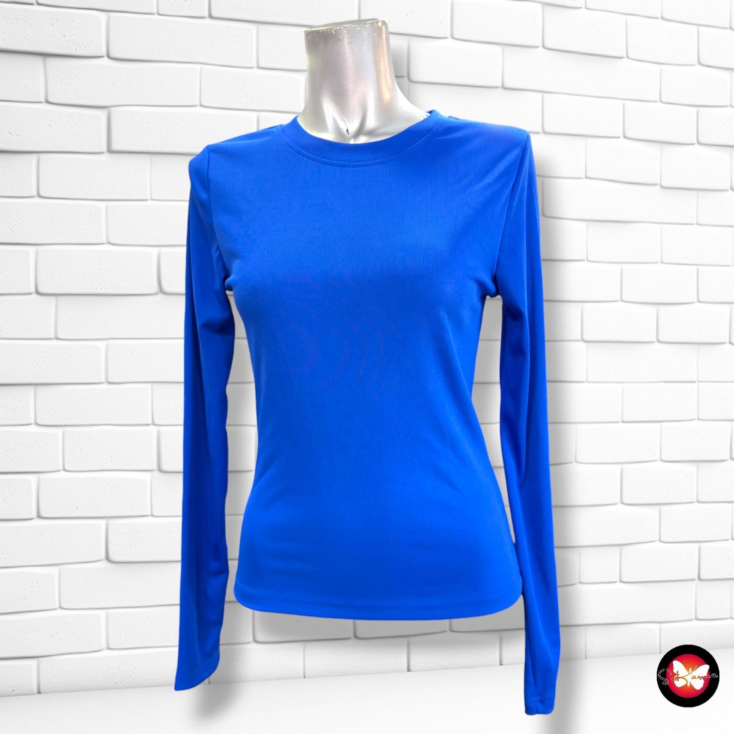 **HOY** Camiseta de manga larga  color Azul Talla M