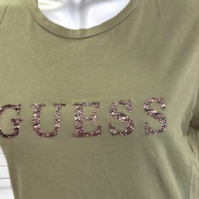 **HOY** Camiseta de manga corta GUESS color Verde militar Talla S