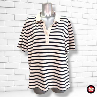 **HOY** Polo de manga corta TOMMY HILFIGER color Beige y azul marino Talla 3XL (pequeña)