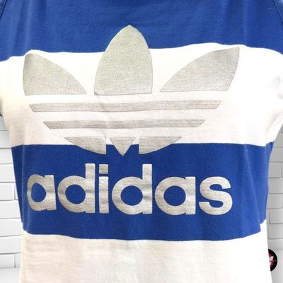 **HOY** Camiseta sin mangas ADIDAS color Azul y blanco Talla 38