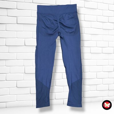 **HOY** Mallas deportivas push-up de microfibra color Azul Talla L