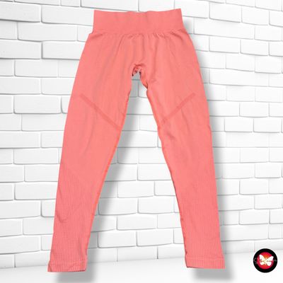 **HOY** Mallas deportivas de microfibra tobilleras LEFTIES color Coral Talla M
