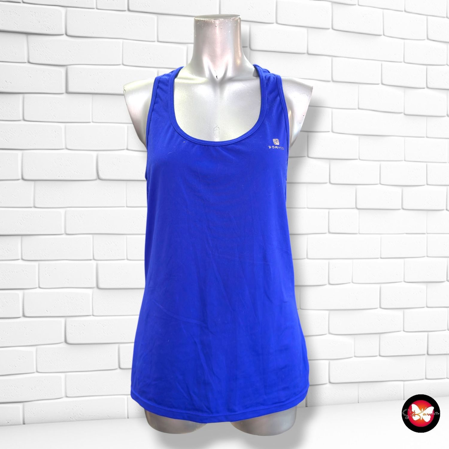 **HOY** Camiseta deportiva DOMYOS color Azul Talla 42