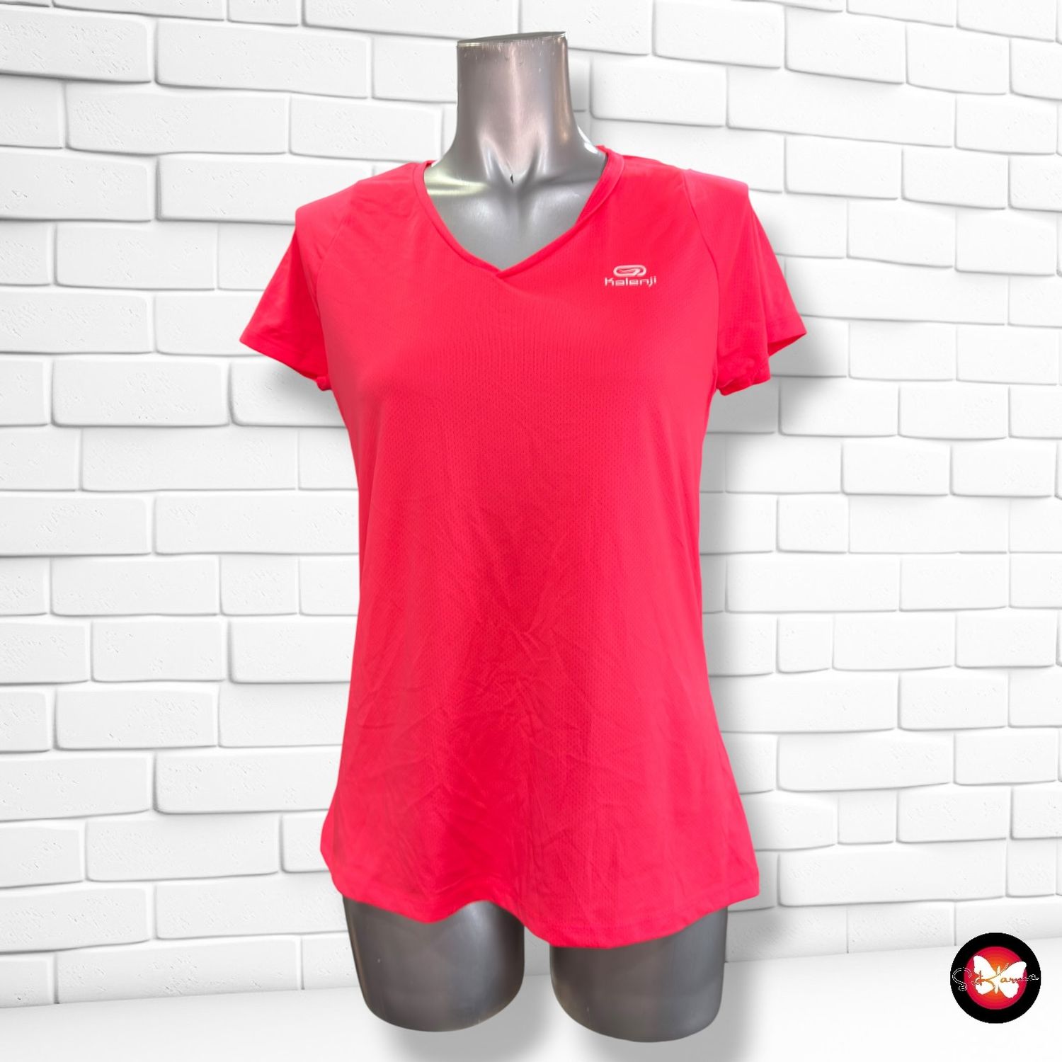 **HOY** Camiseta deportiva KALENJI color Fresa Talla 38