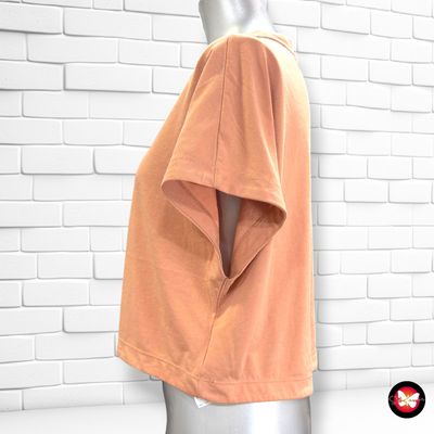 **HOY** Camiseta cropped de manga corta NIKE color Arena Talla L