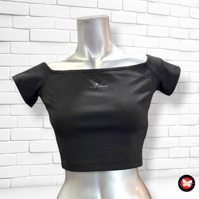**HOY** Crop top CALVIN KLEIN color Negro Talla XS