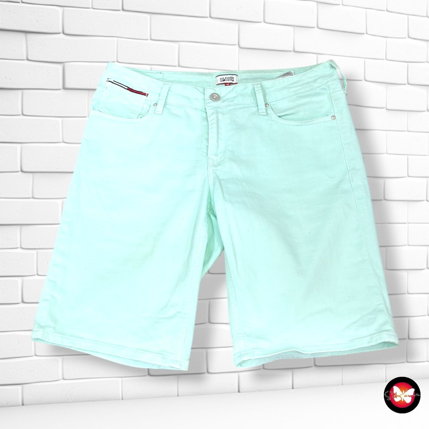 **HOY** Bermudas vaqueras TOMMY HILFIGER color Menta Talla M/L (W29)