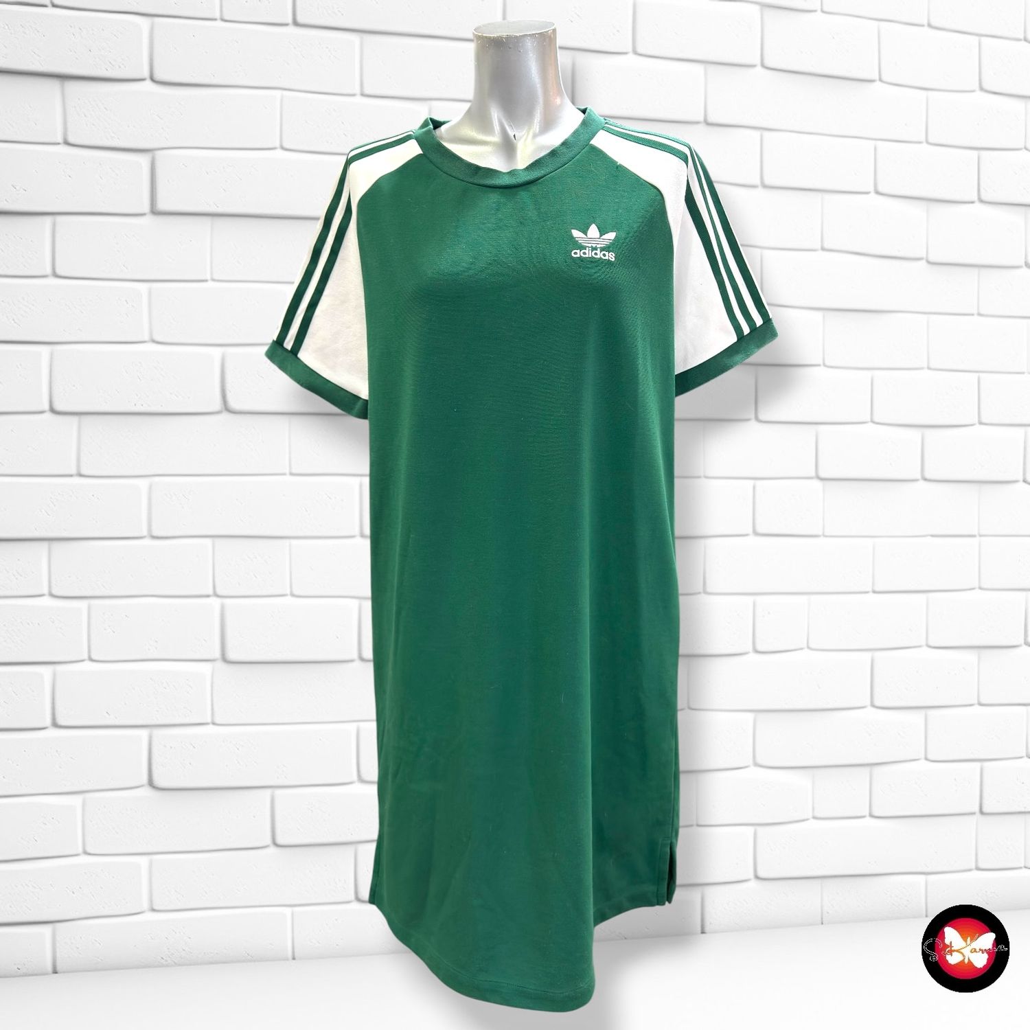 **HOY** Vestido deportivo ADIDAS color Verde y blanco Talla XS (grande)