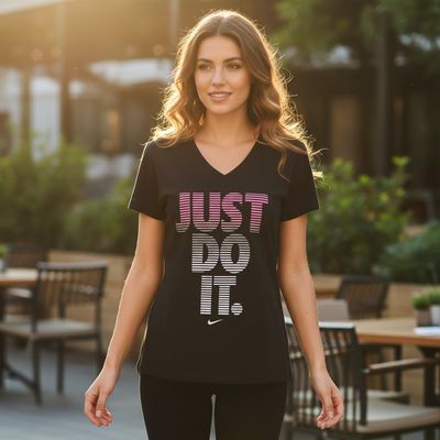 Camiseta de manga corta NIKE color Negro Talla M