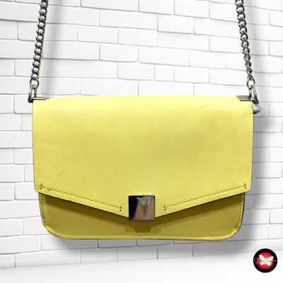 **HOY** Bolso bandolera ZARA color Lima Talla PEQUEÑO