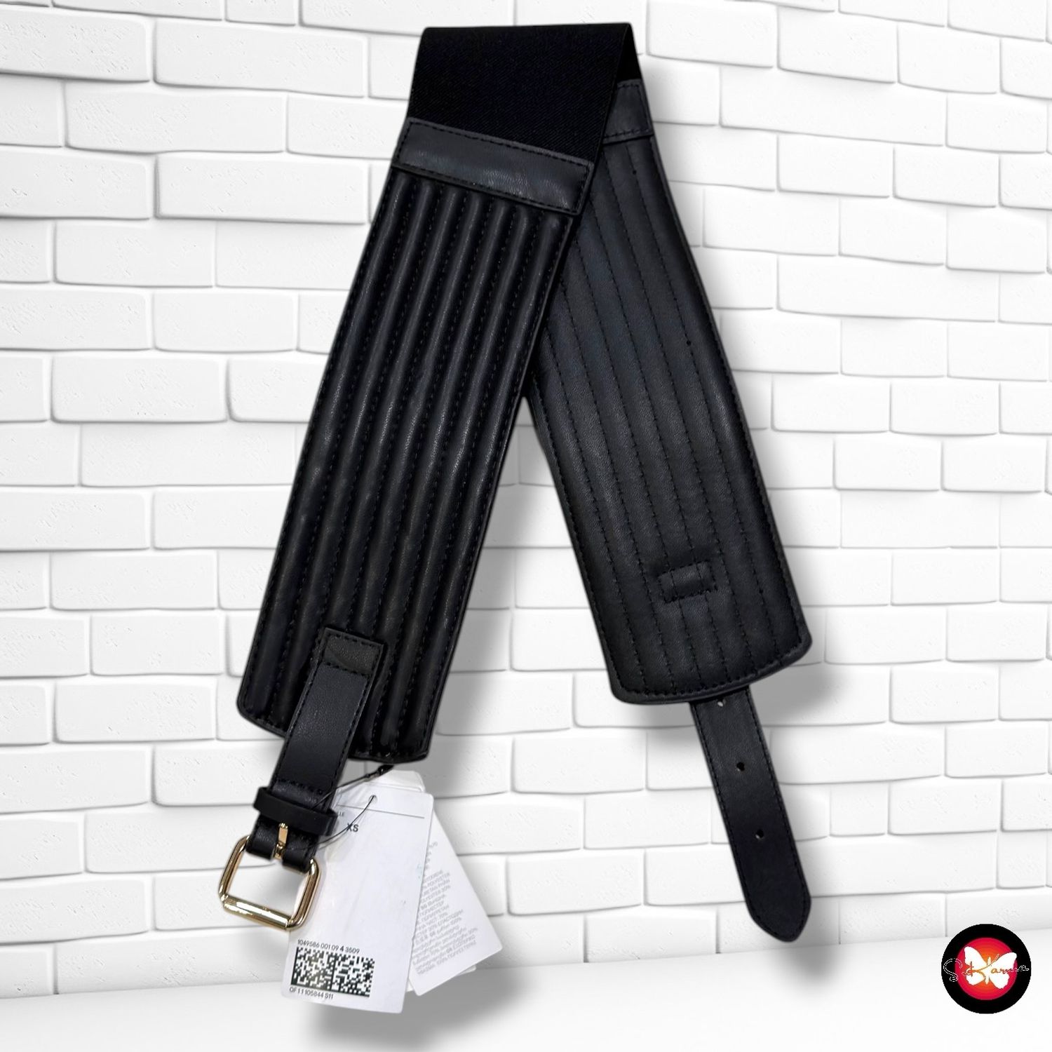 **HOY** Cinturón fajín H&amp;M color Negro Talla XS