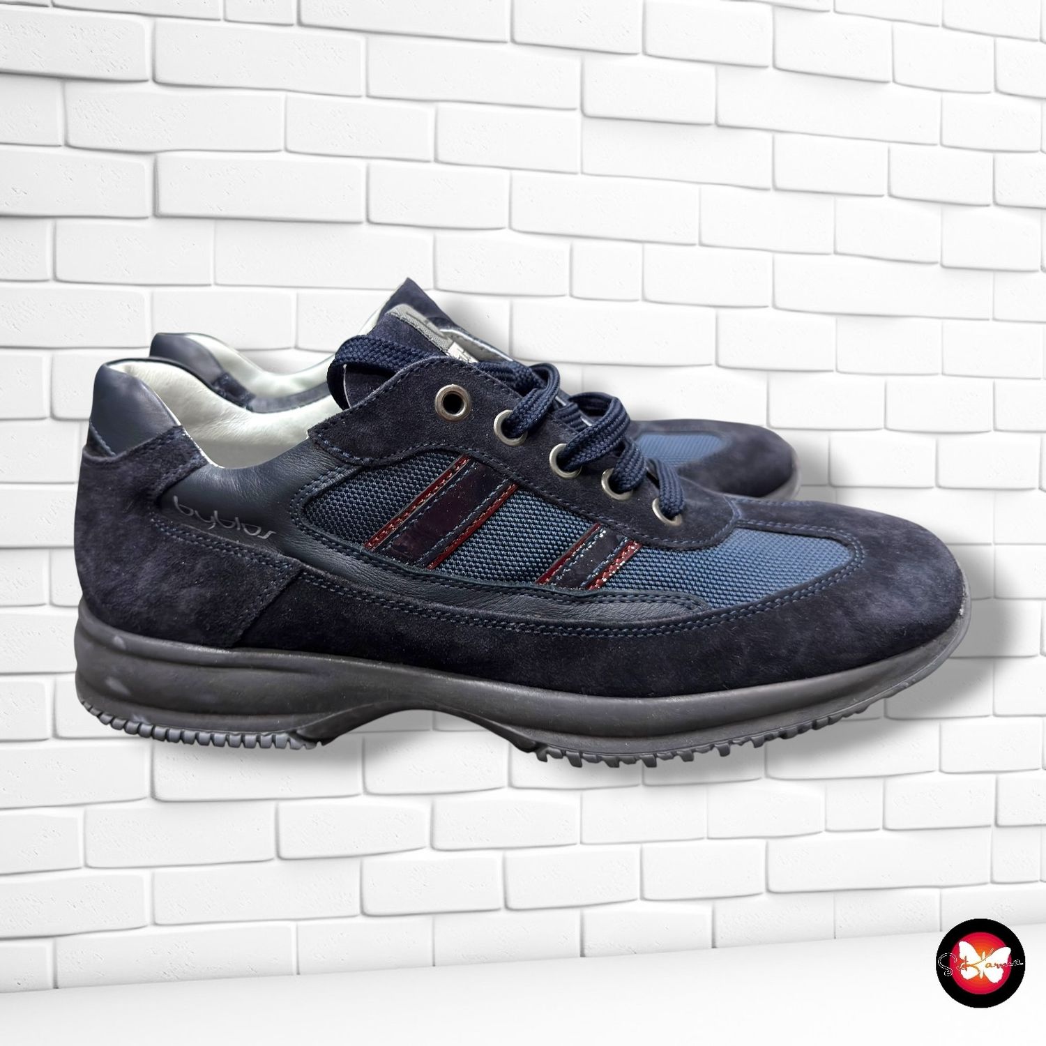 **HOY** Zapatillas de ante BYBLAS color Azul marino Talla Calzado 38