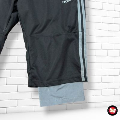 **HOY** Pantalón deportivo pirata ADIDAS color Negro y gris Talla L