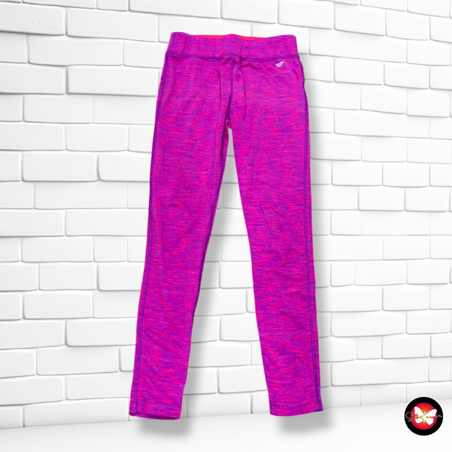 **HOY** Mallas deportivas  color Violeta y fucsia Talla 10-11 años