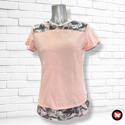 **HOY** Camiseta deportiva DOMYOS color Rosa y gris Talla 14-15 años